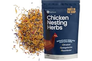 MagJo, Chicken Nesting box herbs Herbs (1 Pound Bag) Aromatic Herbs for Chicken Coop and Nest Boxes, nesting herbs for coop, refresher for chickens