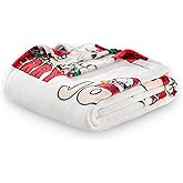 Berkshire Blanket Peanuts VelvetLoft Cute Character Snoopy Plush Throw Blanket,Peanuts Snowy Scene,Throw 55 in x 70 in (Official Peanuts® Product)