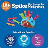 Learning Resources Spike the Hedgehog Fine Motor Toy Color Matching Pegs view 5