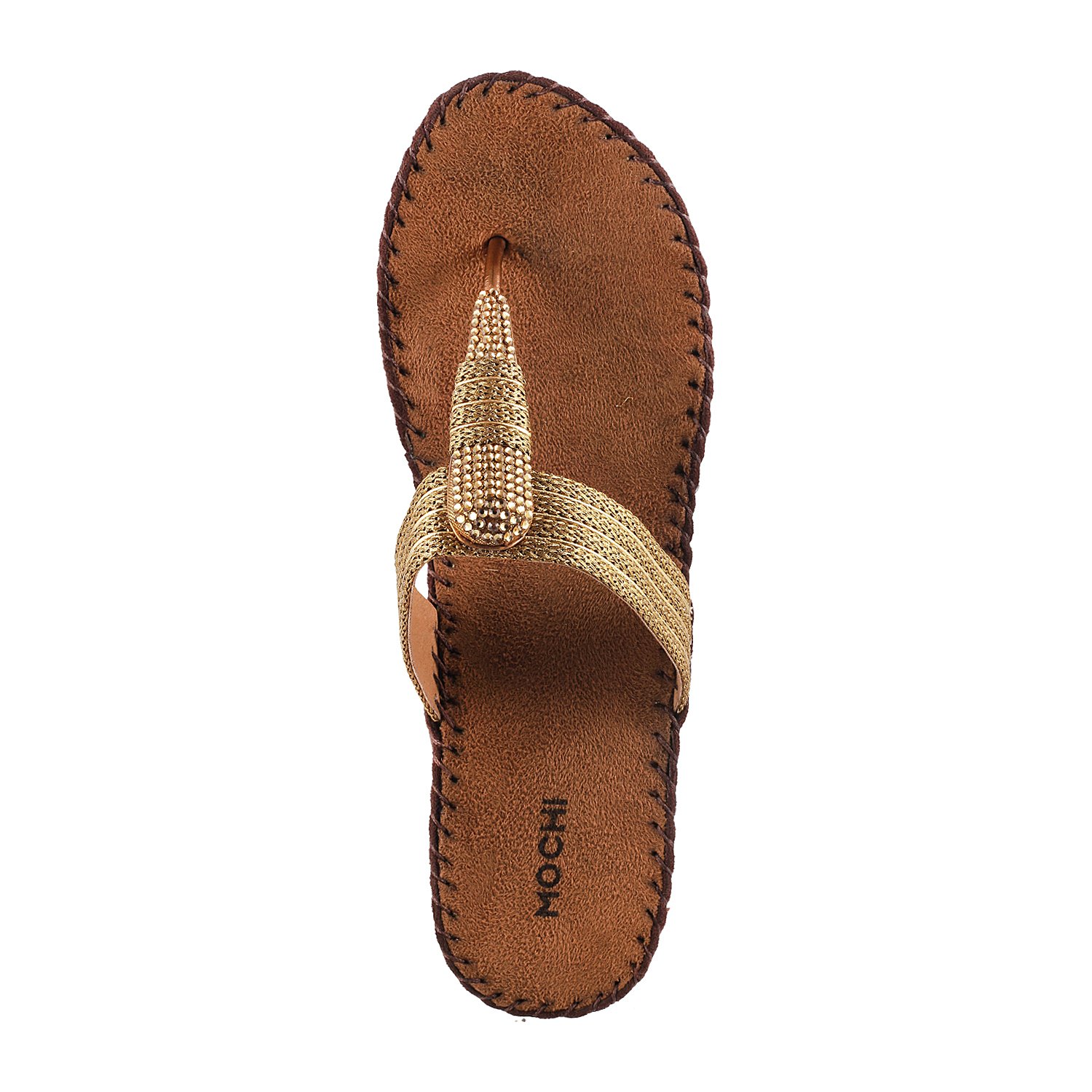 mochi women antic gold synthetic