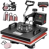 Topdeep Heat Press 15x15 Inch 8 in 1 Heat Press