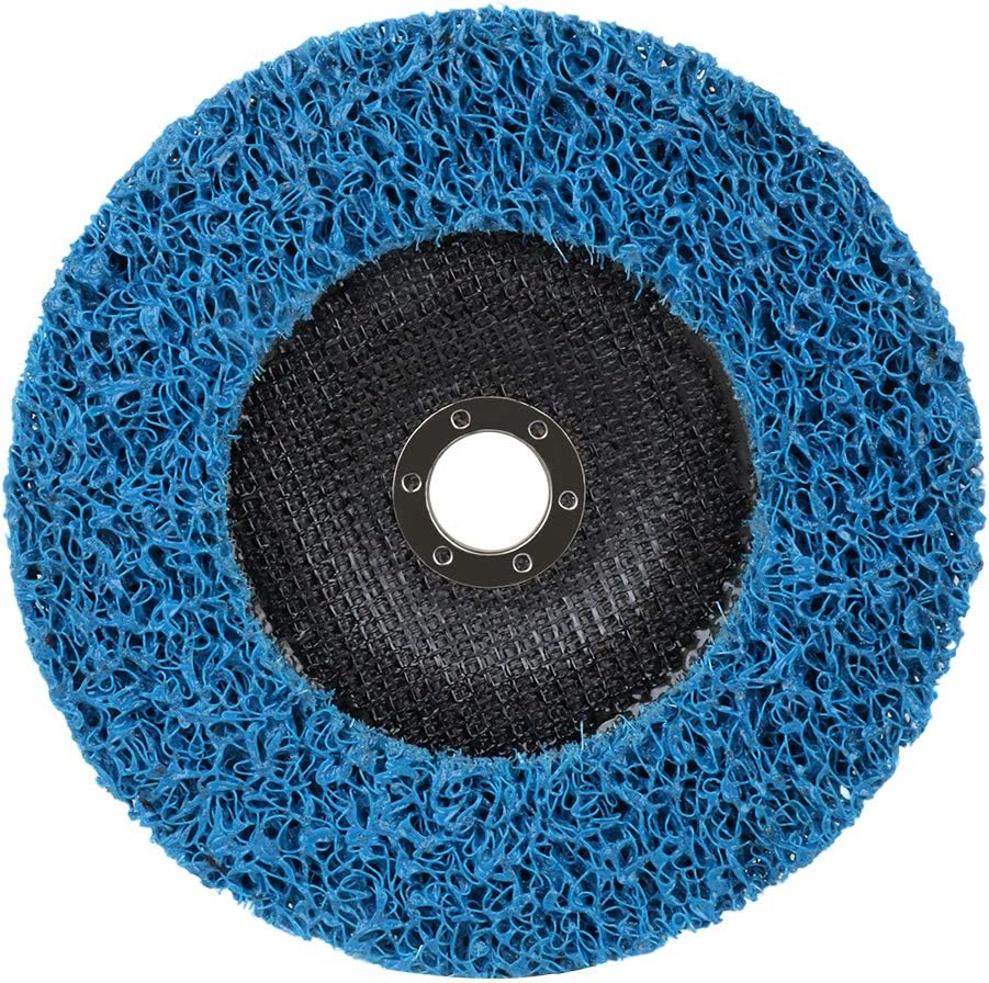 7 Inch Paint Stripping Disc Wheel, Blue Abrasive Wheel Disc for Wood