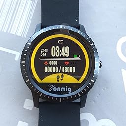 Reloj Inteligente, YONMIG Smartwatch con Pulsómetro, Monitor de ...