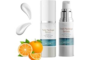 Suncoasts Total Package Serum, Hyaluronic Acid Serum for Face, Vitamin C Face Serums, Skin Care for Dark Spots, Vitamin C Ser