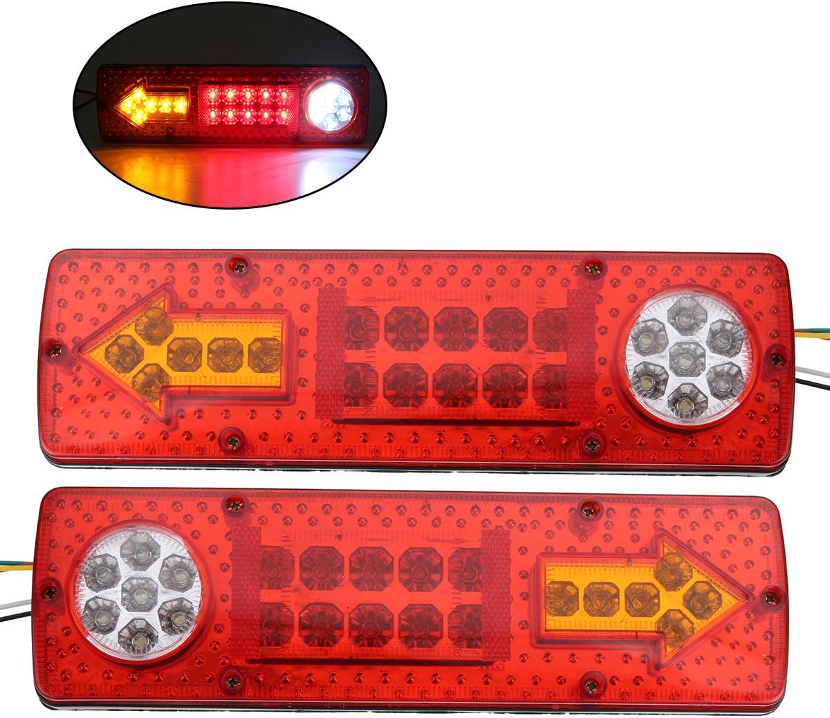 luz de remolque caravanas 2 unidades 5