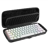 TOCCOOL Keyboard Hard Travel Case, for 60% Keyboard Computer 61 Key Mechanical Keyboard Carrying Bag, Compatible with RK Royal KLUDGE RK61, Razer Huntsman Mini 60%, SteelSeries Apex Pro Mini