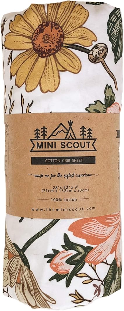 mini scout crib sheet