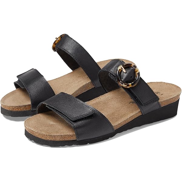 Amazon.com: Eric Michael Women's Randy Slide Sandal, Black Combo