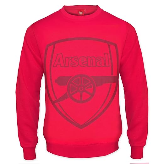 Arsenal FC - Herren Sweatshirt mit Vereinswappen - Offizielles Merchandise - Geschenk für Fußballfans