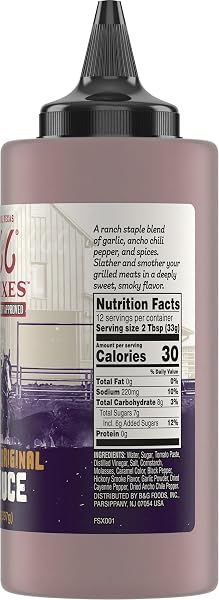 6666 FOUR SIXES WAGON BOSS ORIGINAL BBQ SAUCE, 14 OUNCE