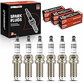 A-Premium Iridium Platinum Spark Plugs Compatible with Honda Accord & Jeep Grand Cherokee & Dodge Grand Caravan & Kia Sorento