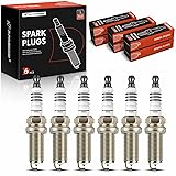 A-Premium Iridium Platinum Spark Plugs Compatible