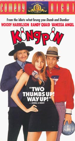 Amazon Com Kingpin Vhs Woody Harrelson Randy Quaid Bill Murray Vanessa Angel Chris Elliott Lin Shaye Bobby Farrelly Peter Farrelly Movies Tv