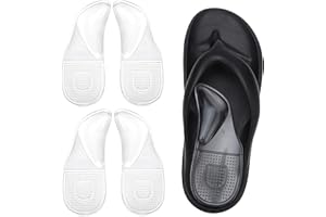 UrChoice 2 Pairs Gel Arch Support, Gel Arch Pads for Plantar Fasciitis Relief, High Arch, Low Arch and Flat Feet, Reusable Arch Inserts for Relieve Feet Pressure and Feet Pain (Large)