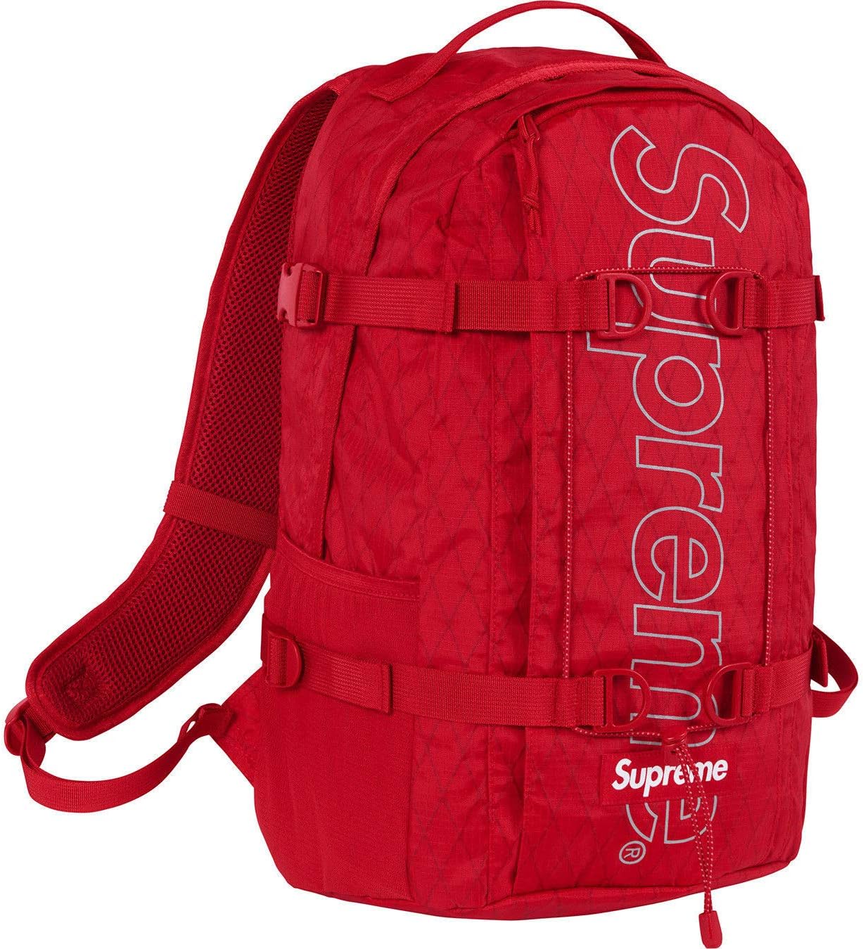 SupremeNewYork Supreme Backpack Book Bag Red FW18 Fall/Winter Brand New 100% Authentic Real Rare Designer