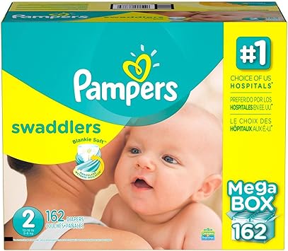 pampers swaddlers newborn 162 ct