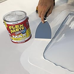 Flex Paste MAX, 12 lb Can, White, Waterproof