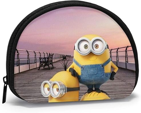 Amazon Minions ミニオン 小銭入れ 可愛い カードケース レディースバッグ ミニ財布 貝殻型 がま口 小物入れ 軽量 男女兼用 小銭入れ