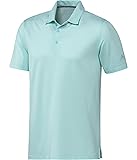 adidas Mens Ottoman Stripe Polo Shirt, semi Flash