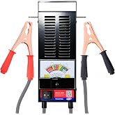 TOPDC 100A Battery Load Tester, 6V/12V Car Battery Tester, 100-1000 CCA | Analog load tester checks 6V/12V batteries, charging and starting systems for cars, RVs, motorcycles, boats, and ATVs