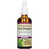 Natural Factors Oil of Oregano - Liquid Antioxidant Support Supplement for Immune Support - Easy Swallow Health Supplement with Non-GMO & Gluten-Free Formula - 3.25 fl oz