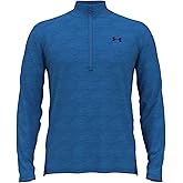 Under Armour - Mens Tech Vent 1/2 Zip, Color Photon Blue/Black (406), Size: X-Large
