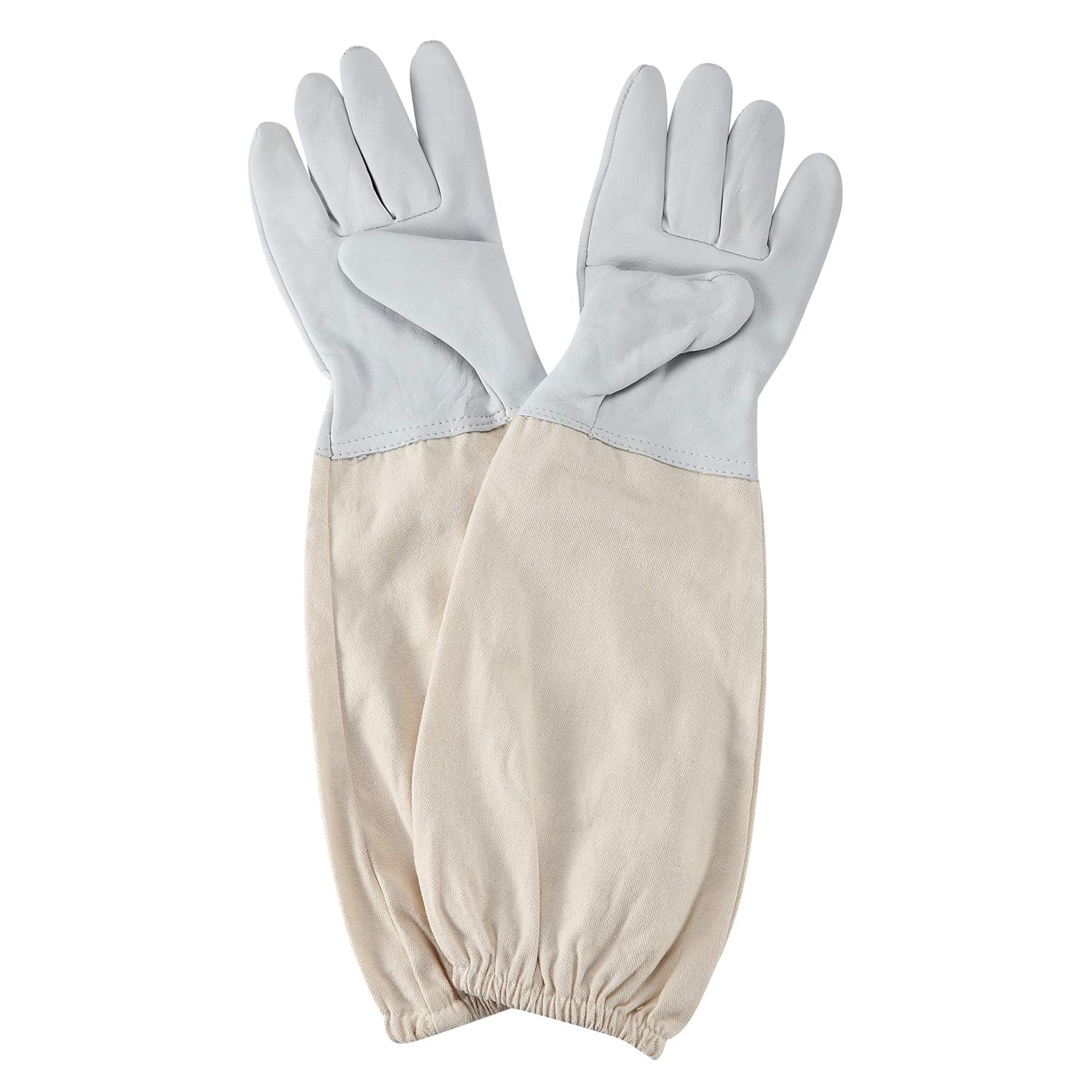 Tina Waterproof Beekeeping Gloves 48 cm,Beginner Beekeeper with Vented Sleeves Large