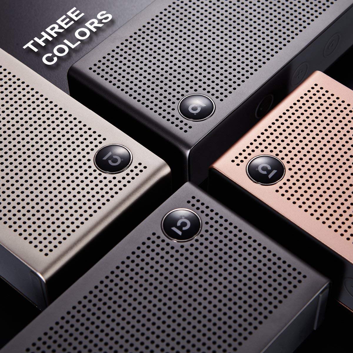 Wireless Bluetooth Speaker Portable with Superior Stereo Sound Built in Microphone Handsfree