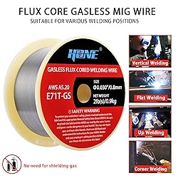 HONE Flux Core Wire .030, 2-Pound AWS E71T-GS .030