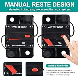 60 Amp Circuit Breaker,with Manual