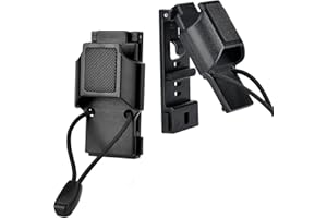 Healvaluefit Radio Holder for 1”- 2.2” Duty Belt, Walkie Talkie Holster as Duty Belt Accessories, Tactical Radio Holder for Motorola, Kenwood, Midland, BaoFeng, Hytera, Radioddity, Ruyage Radios