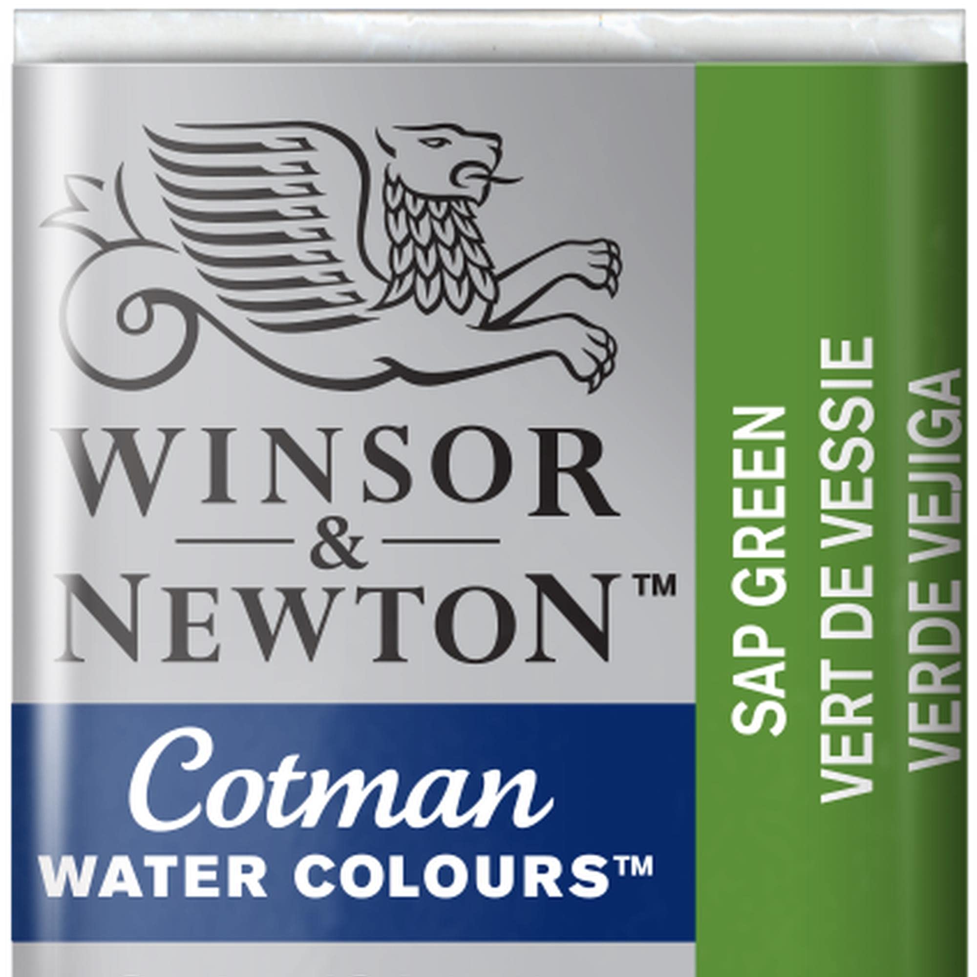 Winsor and Newton Cotman Half Pan Sap Green