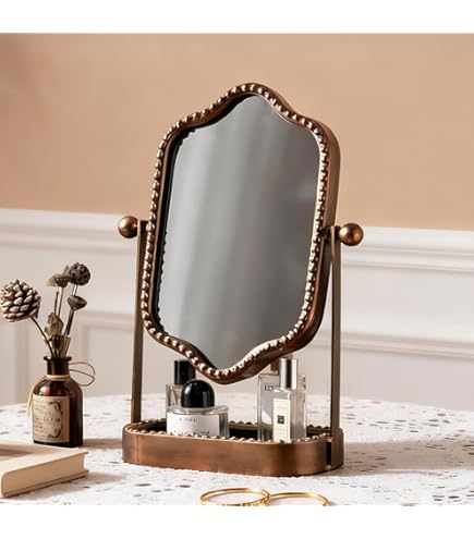 Amazon.com - Home Basics Bronze Double Sided Cosmetic Mirror Amazon.com - Home Basics Bronze Double Sided Cosmetic Mirror