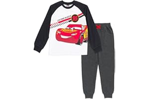 Disney Cars Mickey Mouse T-Shirt and French Terry Pants Outfit Set Infant to Big Kid Sizes (18 Months - 10-12)