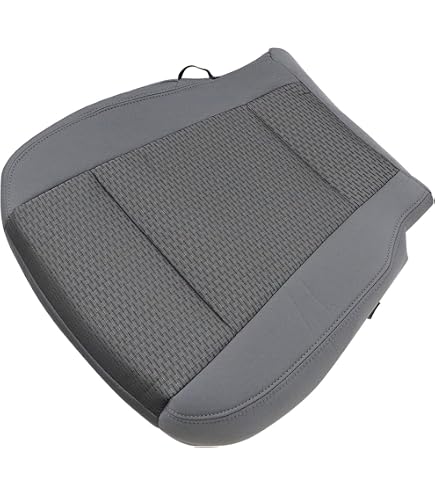 Housse De Siège Bas Conducteur Pour Ford F250 F350 F450 2017-2022 - Similicuir Gris, Neuf