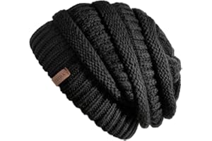 FURTALK Womens Winter Knit Slouchy Beanie Hat Warm Knitted Skull Ski Cap Hats for Women