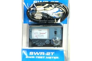 SWR METER for CB Radio Antennas with 3' Jumper cable - Workman SWR2T & CX-3-PL-PL