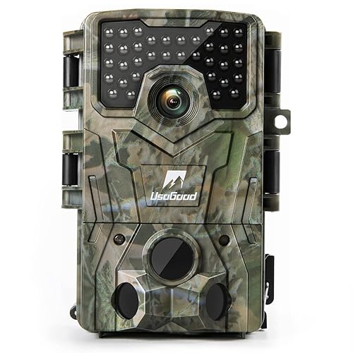 Trail Camera, 24MP 1080P Game Cameras with 850nm Infrared Night