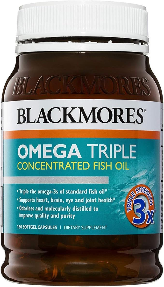Blackmores Omega Triple Concentrated Fish oil 150 cap Amazon.co.uk