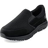 mens all black non slip shoes