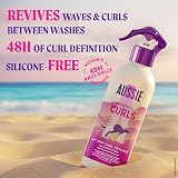 Aussie Bouncy Curls 2nd Day Curl Reviver 200ml Silicone-Free Spray view 4