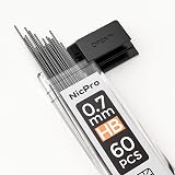 Nicpro 600 PCS HB 0.7mm Lead Refills 10 Tubes 60 Per Tube Break Resistant view 2