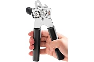Can Opener Manual, COKORA Can Openers Hand Held with Comfort Anti-Slip Handles, Heavy Duty Stainless Steel Can Opener Smooth 
