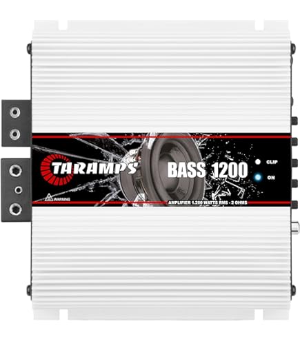 Amazon.com: Taramps Bass 1200 1 Channel 1200 Watts Rms Car Audio