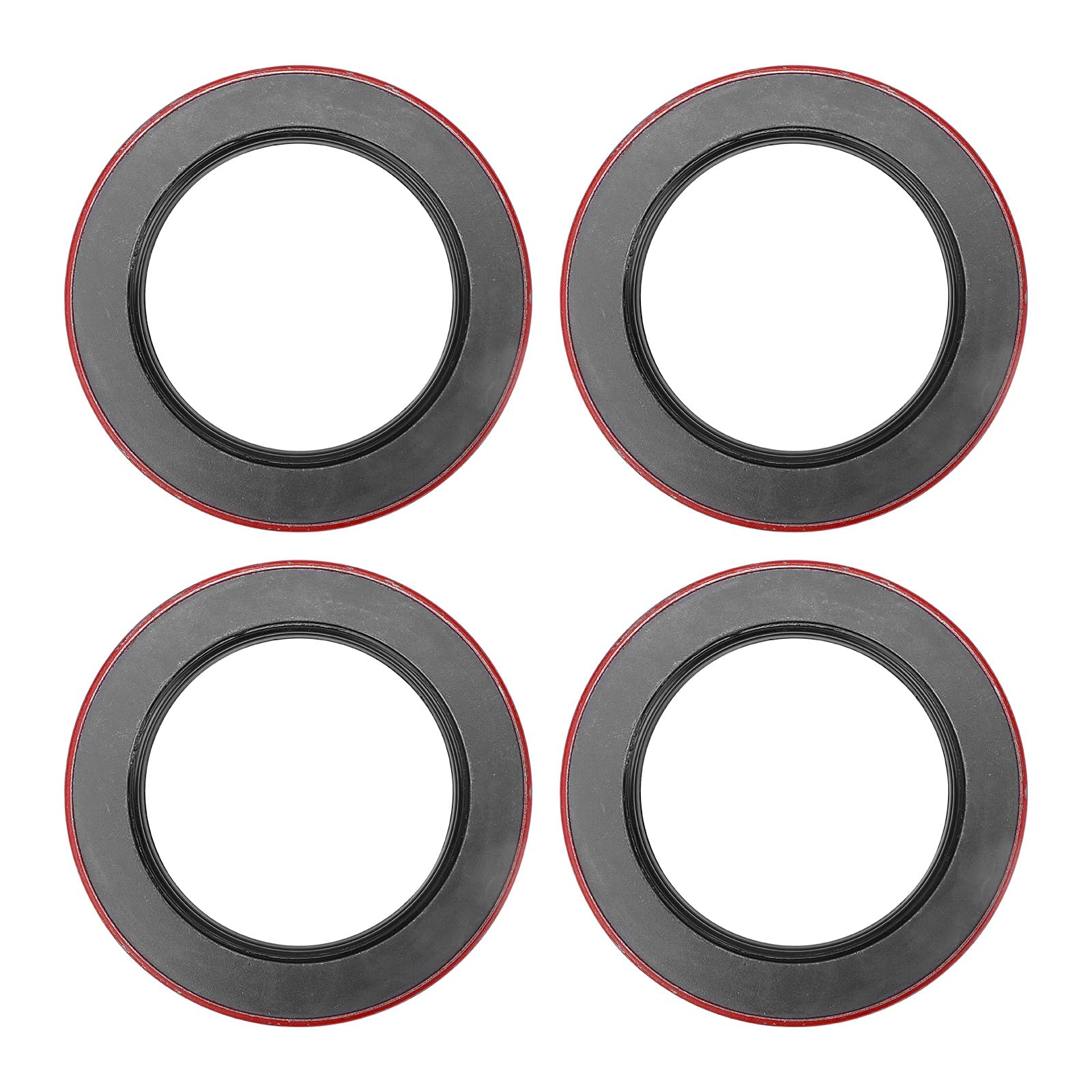 Photo 1 of 010-056-00, 4PCS Oil Seal Compatible with Dexter 10K, 12K, and 15K Trailer Axles, ID 3.125" x OD 4.50", Replace 568217 091023