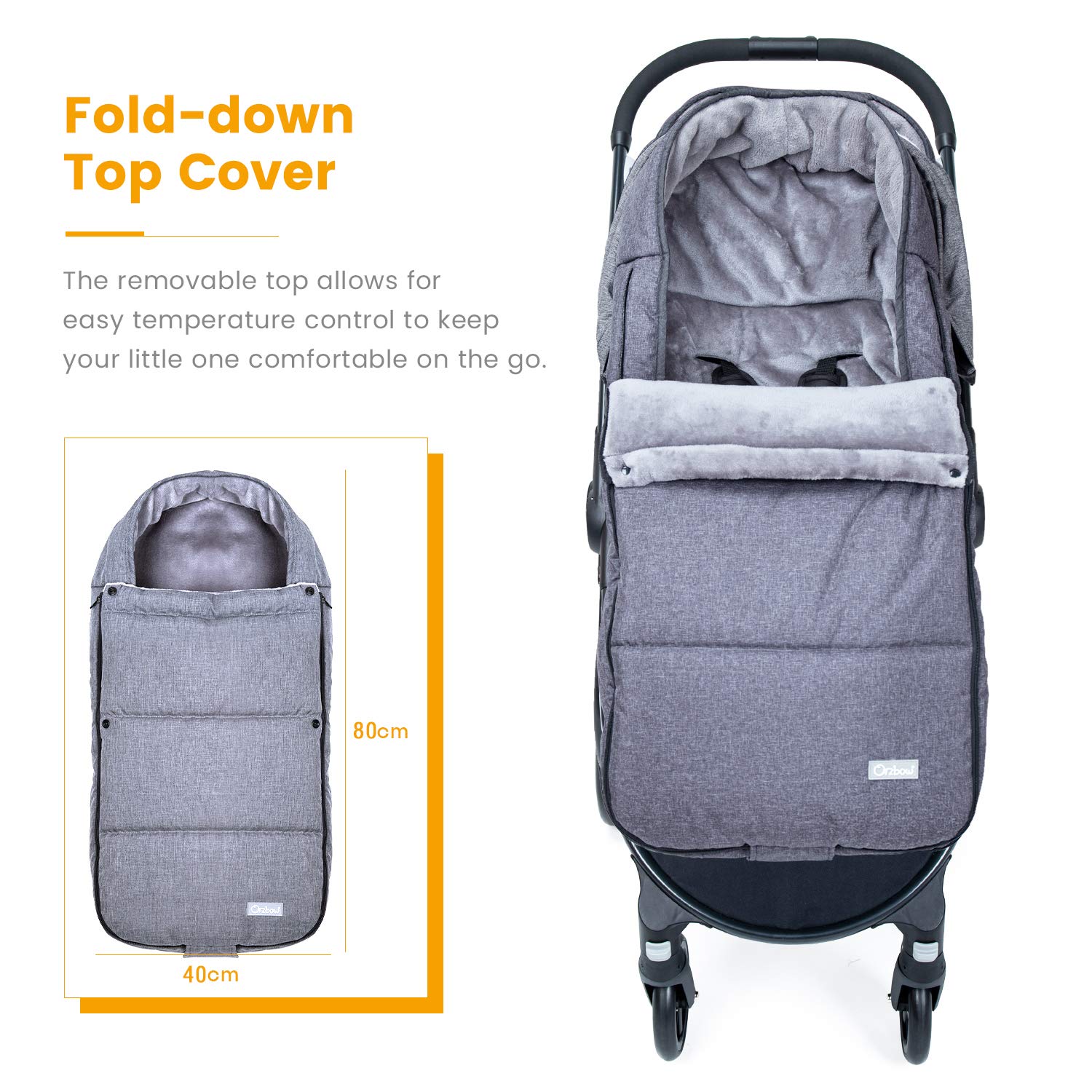 cold weather stroller cover