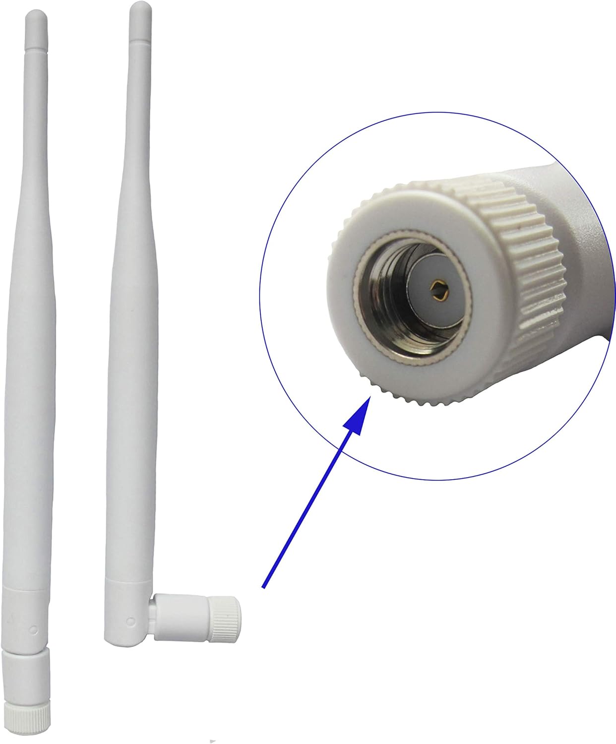 2.4GHz 5dBi RPSMA WiFi Omni Antenna for WiFi Extender Booster Router