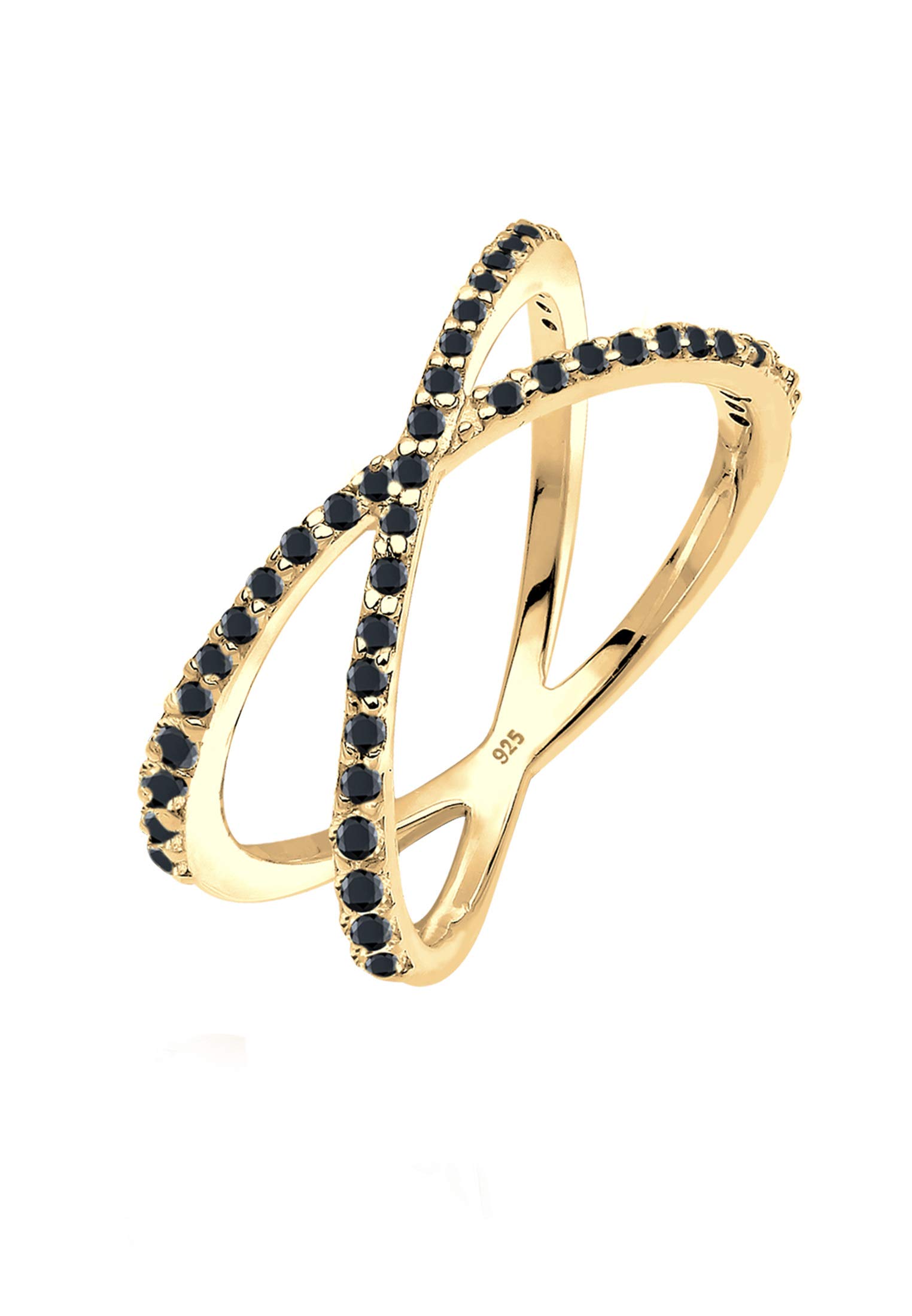 Elli Women 925 Sterling Silver Silver Square Cubic Zirconia