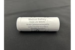 GENERIC Welch Allyn 72300 Nickel-Cadmium Rechargeable Battery Replacement 3.5v 800mAh by Kennedy Webster