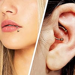D.Bella 40pcs Septum Rings 16G Septum Jewelry